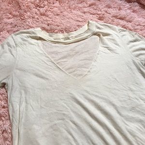 Urban Outfitters Truly Madly Deeply white tee